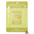 800665_MJ Care Маска-салфетка для лица отбеливающая с эктрактом зеленого чая и экстрактом лимона