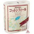 005680_NISSHINBO COTTON FEEL ароматизированная туалетная бумага с содержанием хлопка